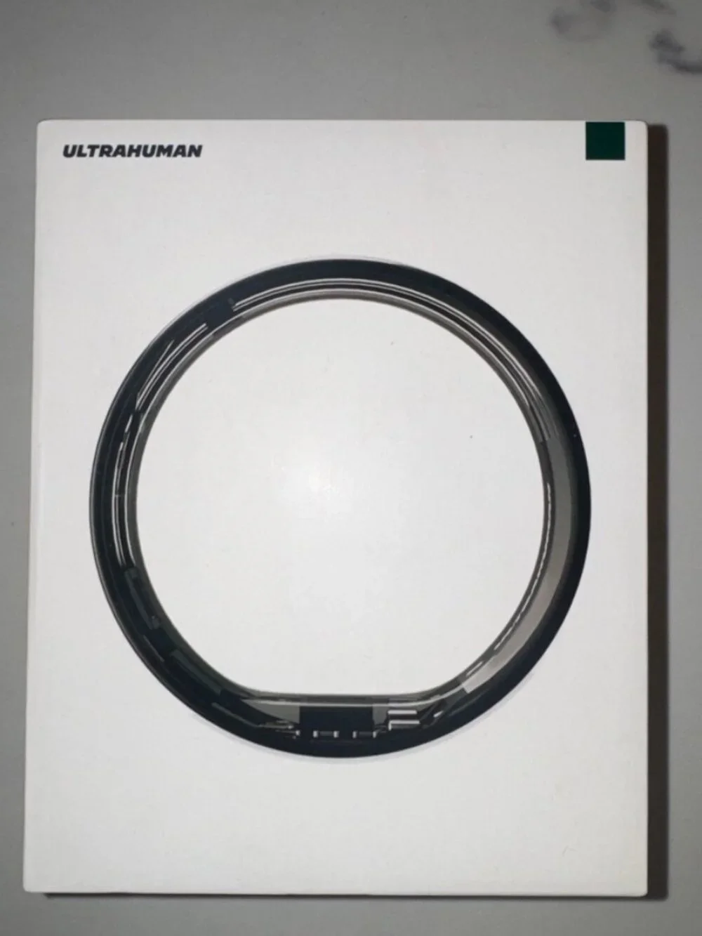 Gold Ultrahuman Ring Air w/ charger